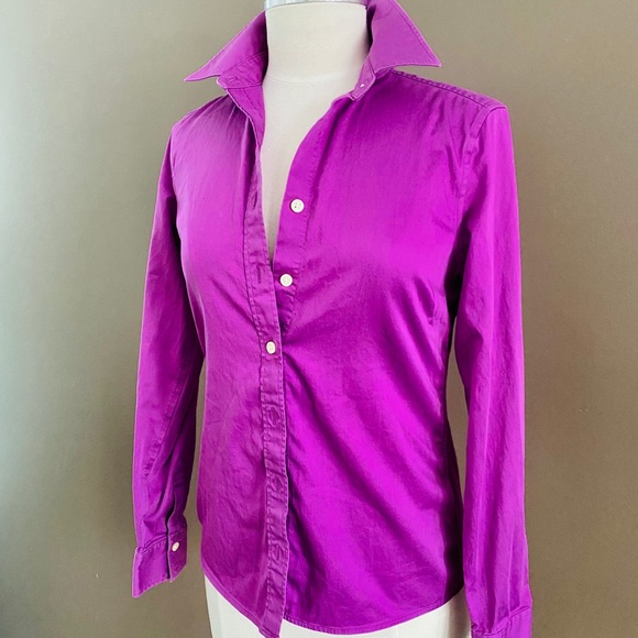 Banana Republic Dress Blouse Size 4 - Picture 2 of 4